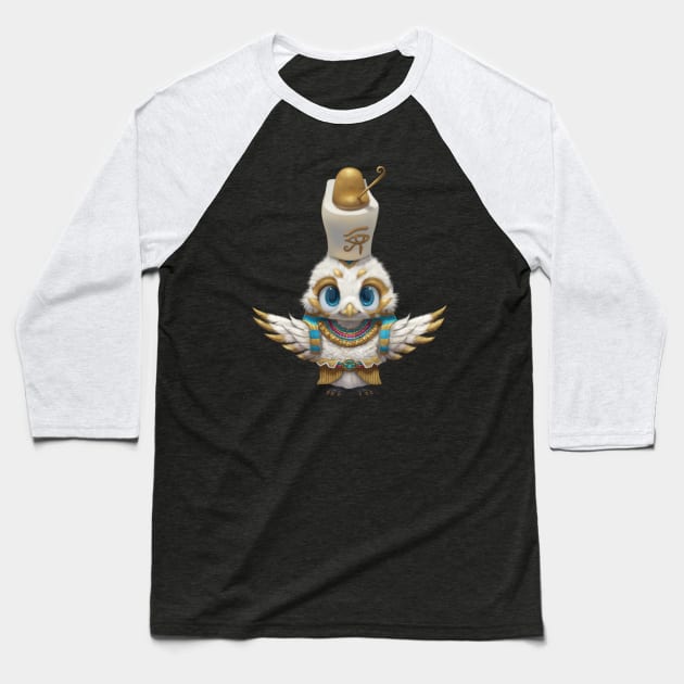 Little Horus Baseball T-Shirt by silverfox5213